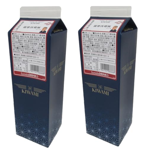 スミダ飲料 スミダ 薩摩西郷梅シロップ 1000ml ×2本 - SUMIDA - 商品画像