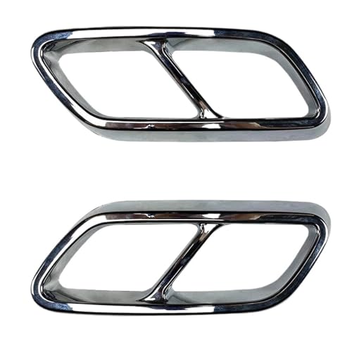 �r�C�}�t���[�J�o�[ �̂��߂� �����Z�f�X�x���c �̂��߂� C �N���X W206 C200 C260 C300 2020 �Ԃ̃��A�}�t���[�G���h�p�C�v�����J�o�[(Chrome)