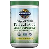 Garden of Life Super Greens Powder Smoothie & Mix, Probiotics & Digestive Enzymes for Digestive Health, Organic Superfoods Nutrition Fruit and Vegetables for Women & Men Energy, Original, 60 Servings