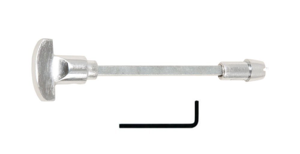 City Deco Centre Classical Spare Thumbturn & Release Spindle - Accessories - Finish -Satin Chrome