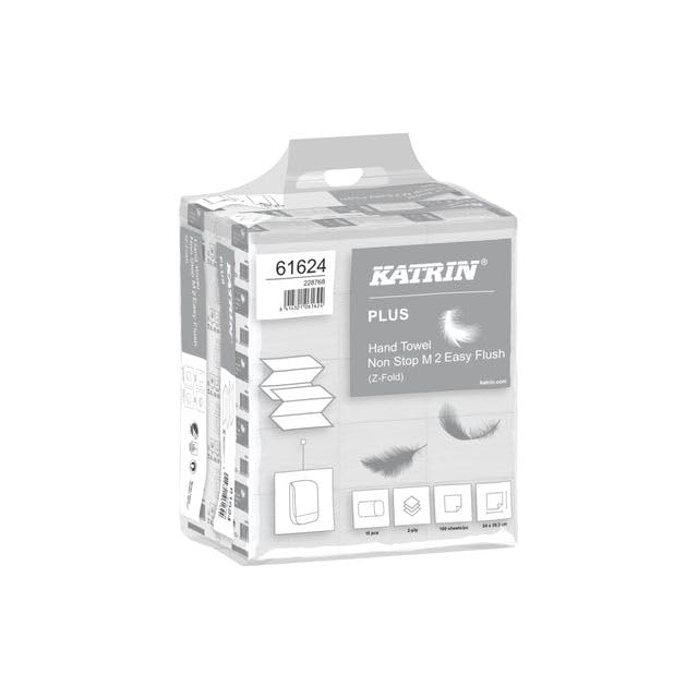 KATRIN Plus HND TWL Easy Flush P2400 évite les toilettes bouchées dans vos locaux