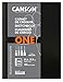 Canson ONE Art Book Paper Pad, Smudge Resistant Sketch Book Paper Pad, Hardbound, 67 Pound, 8.5 x 11 Inch, 98 Sheets