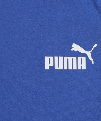 Image of Puma Boy's Cotton Regular Fit T-Shirt