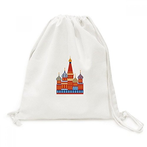Sac de voyage et shopping en toile Russie motif Kremlin pour la ville