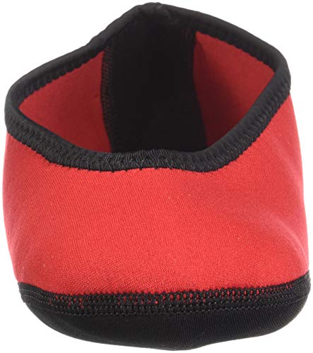 Nufoot Ballet Flats Women's Shoes, Best Foldable & Flexible Flats, Slipper Socks, Travel Slippers & Exercise Shoes, Dance Shoes, Yoga Socks, House Shoes, Indoor Slippers, Red, Large #TOP1