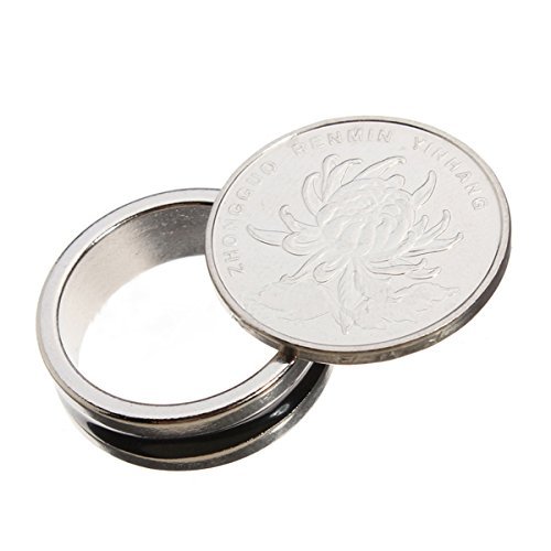 Bague aimantée noire 19 mm pour faire léviter des objets - 3