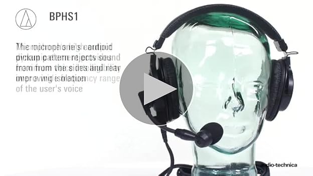 Audio-Technica BPHS1 Broadcast Stereo Headset with Dynamic