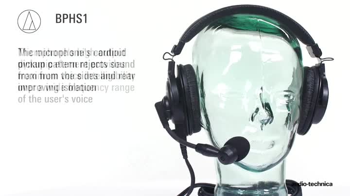 Audio-Technica BPHS1 Broadcast Stereo Headset with Dynamic