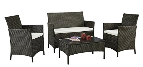 IDS HOME Patio Furniture Set Clearance Rattan Wicker Patio Dining Table and Chair Indoor Outdoor Furniture Set Balcony Dining Set IDS HOME Patio Furniture Set Clearance Rattan Wicker Patio Dining Table and Chair Indoor Outdoor Furniture Set Balcony Dining Set