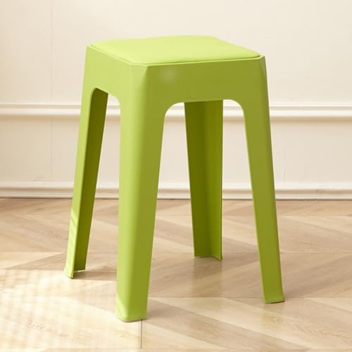 ダイニングチェア プラスチック スタッキングチェア 四角 スツール ソフトシート 積み重ね 軽量 耐荷重200kg 室内 屋外 椅子 リビングルーム レストラン シンプル おしゃれ 椅子 無地