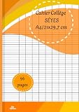 Cahier SEYÈS Collège: Taille: A4/21x29,7 cm