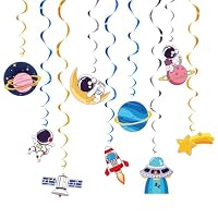 22-teiliges Weltraum-Dekoset Für Klassenzimmer & Kinderzimmer – Mit 3D-Waben, Planeten & Astronauten, Bunt & Kindgerecht
