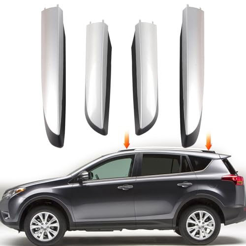 Chykorla CARGO RAIL RACK End Cap Protection Cover Shell Trim Fits cover