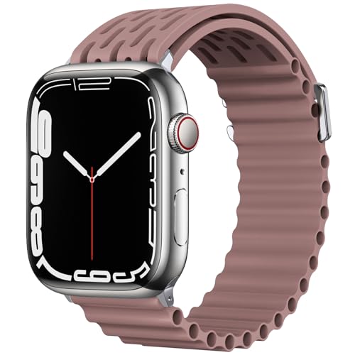 AIRPROCE Apple Watch�p�o���h 38mm 40mm 41mm 42mm 44mm 45mm 49mm �\�t�g�V���R�� �X�|�[�c���X�g�o���h �����p�X�g���b�v iWatch Ultra 2 Ultra SE Series 9 8 7 6 5