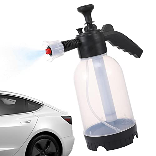 LOVOICE Vaporisateur sous Pression,Atomiseur de Mousse à Pression pour Gazon portatif de 68 oz - Outil de pulvérisation de Mousse Riche pour la Maison, la pelouse, Le Jardin, Les détails de Voiture