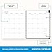 Blue Sky 2026 Monthly Planner Calendar, January 2026 - December 2026, 8