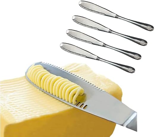 Stainless Steel Butter Spreader knife, Butter Knife - 3 in 1 Kitchen Gadgets (4)
