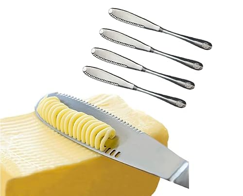 Stainless Steel Butter Spreader knife, Butter Knife - 3 in 1 Kitchen Gadgets (4)