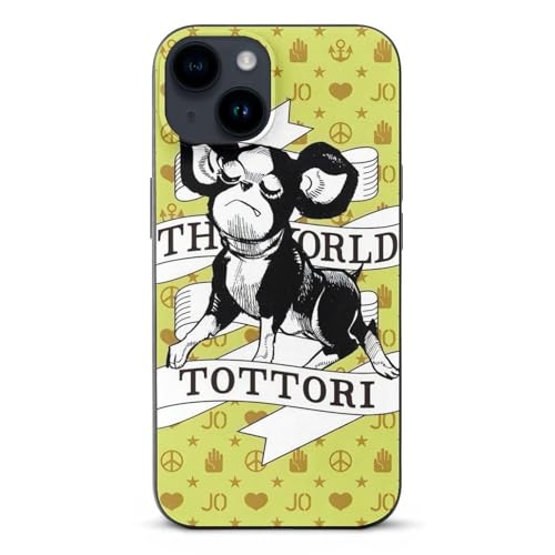 iPhone13Mini用ケース ジョジョの奇妙な冒険 イギー いPhone13Mini用ケース アイフォン13Miniカバー TPU スマホケース 軽量 薄型 おしゃれ 全機種対応 ワイヤレス充電対応