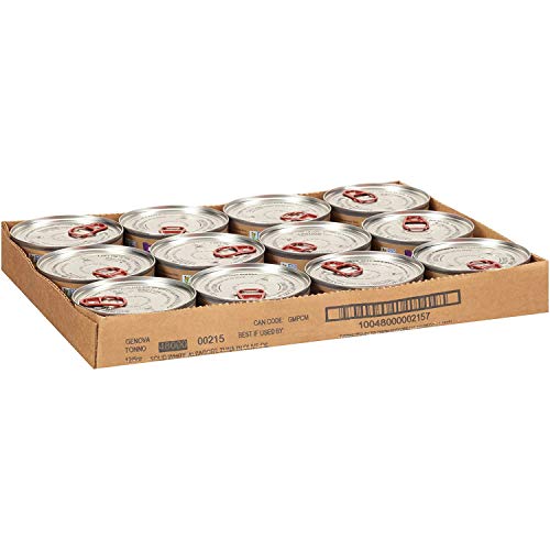 Genova Premium Albacore Tuna In Olive Oil With Sea Salt, Wild Caught, Solid White, 5 Ounce (Pack Of 12) #TOP1