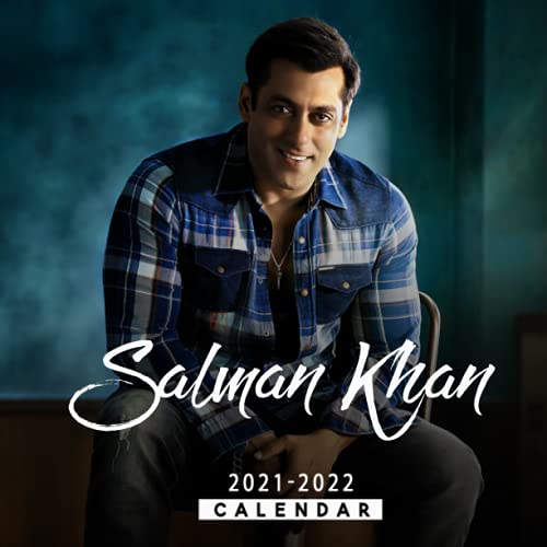 Salman Khan 2021-2022 Calendar: Jul 2021 - Dec 2022, 18 Months Calendar Planner, 8.5â€ Ã— 8.5â€, Premium Paper, Blank Block with Dates.