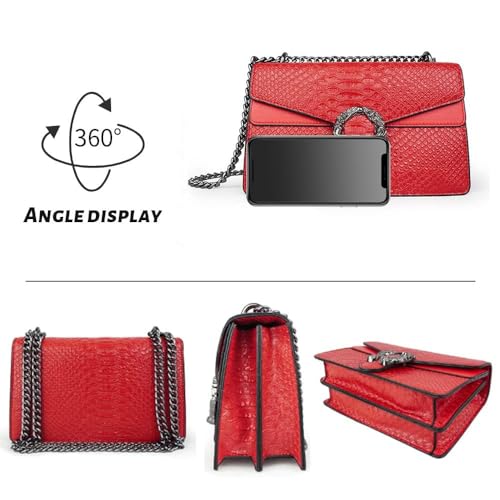 Recopilación y reviews de Bolsos piel serpiente los 7 más buscados. 17 Imagen adicional