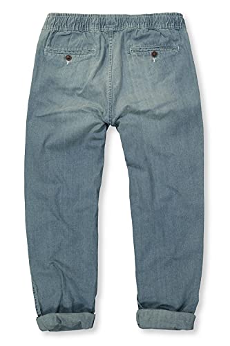 JP 1880, Męskie, duże rozmiary, spodnie wsuwane, Jasno wybielany, 4XL
