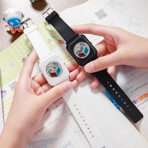 Unisex Square Creative Magic Cube Sport Digital Watch for Women Men - Simple Casual Fashion Outdoor Wristwatch - Alarm Stopwatch Calendar 50M Waterproof4