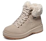 Skechers Women's Park City Ankle Boot, natur, 40 EU