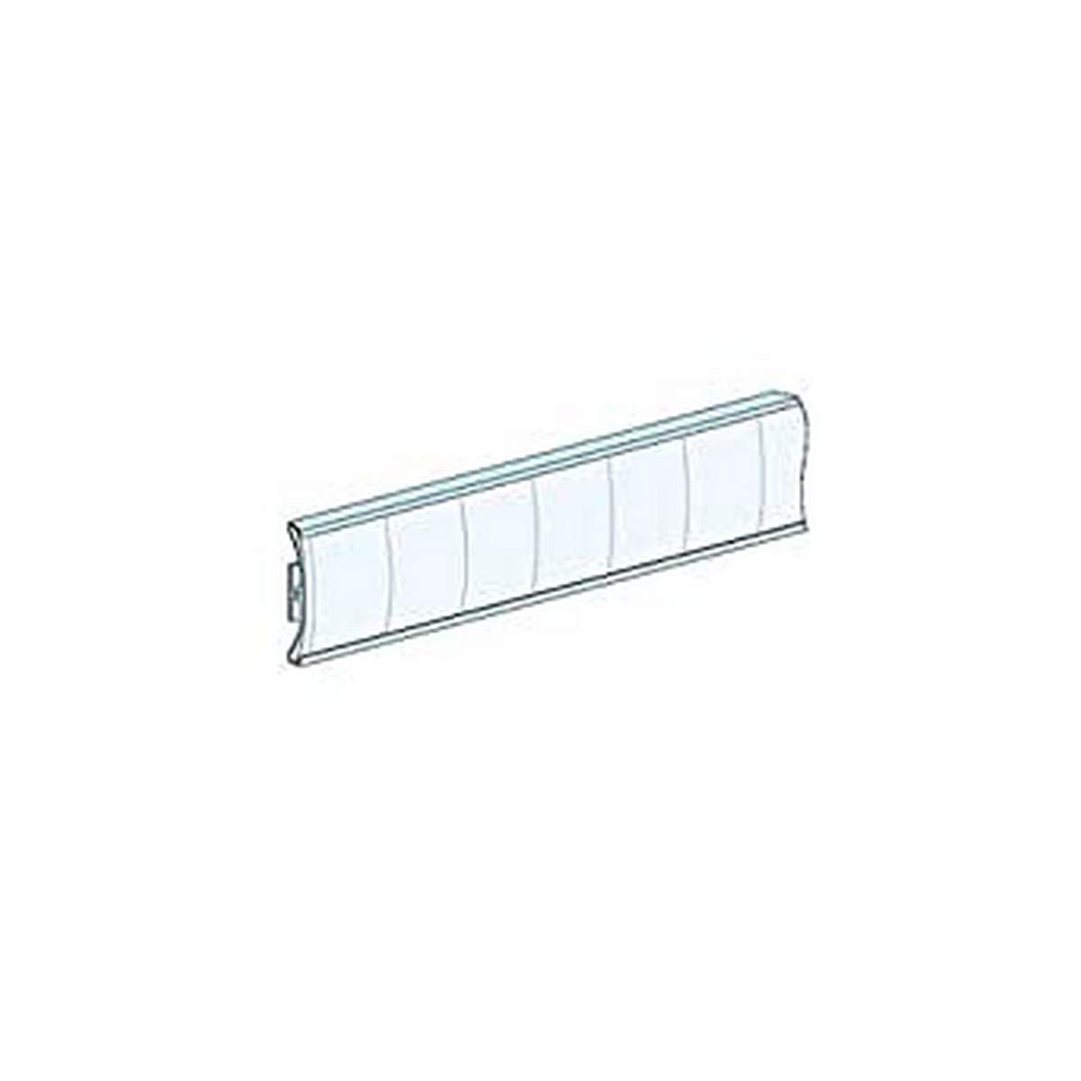 Schneider Electric 08903 Porte-Étiquettes, 24 mm Hauteur, 432 mm Largeur (Pack de 12)