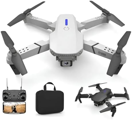Drone DLI E88 com Câmera 4K UHD FPV dobrável para adultos e inici...