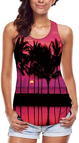 Women's Cool Design 3D Printed Sleeveless Racerback Tank Top Vest Shirts …