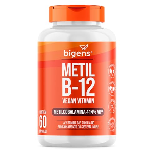 Methyl B-12 Vitamina Vegana Methylcobalamina (60 Cápsulas)