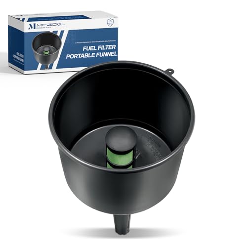 MFZDQL AF8CB Portable Fuel Filter Funnel 8 GPM - Image 2