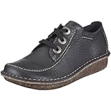 lederschuhe blau damen Sohle: Gummi Clarks Damen Brogue, Blau (Navy), 39.5 EU