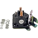 SPJIUQI 12V 100A Continuous Starter Solenoid for MTE, Maxon Waltco