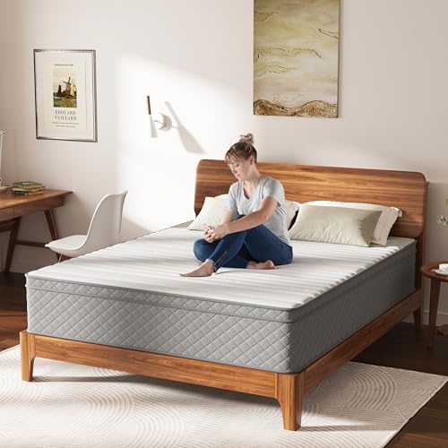 Molphit 12 Inch Single Mattress, 7-Zone Hybrid Single Bed Mattresses, Memory Foam Mattress With Pocket Sprung With Medium Firm For Body Support & Pressure Relief - 90X190X30Cm - 3
