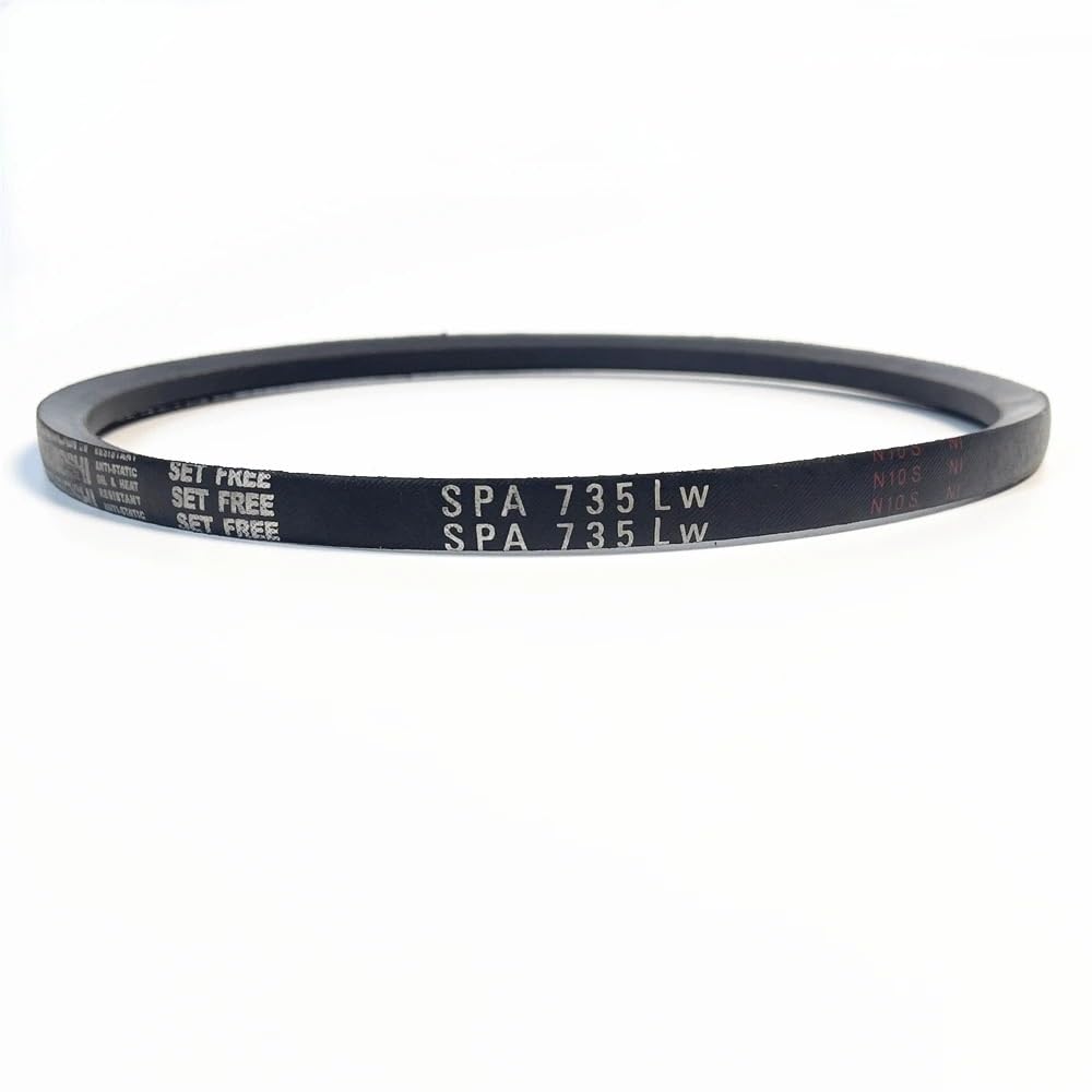 Moto trasmissione Cinghie SPA2582 SPA2600 SPA2607 SPA2632 SPA2650 Nastro Trasportatore Industriale Con Cinghia Trapezoidale Stretta LW Gomma Carichi Pesanti(1pc,SPA 2650 LW)