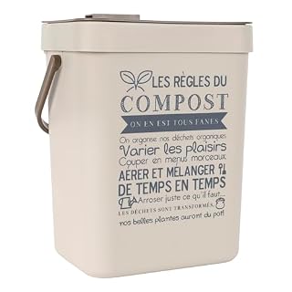 Je Cherche Une Idée poubelle compost 5 L avec accroche
