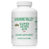 Sunshine Valley Super Lactose Dry Powder (FREE FLOW POUR) - Natural Sweetener & Baking Enhancer, Org