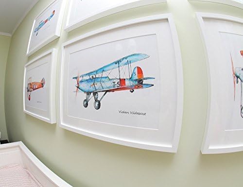 Airplane boys nursery wall art 8x10 UNFRAMED prints Custom choice