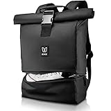 TRAGEKOMFORT: Die ergonomisch geformten und gepolsterten Träger sowie eine weiche atmungsaktive Polsterung am Rücken sorgen für einen angenehmen Tragekomfort. An den Trägern befindet sich ein höhenverstellbarer Brustgurt, um bei schwerem Gewicht den Rücken zu entlasten.