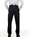 ThePirateDressing Steampunk Victorian Costume Architect Pants Trousers -Black (Medium)