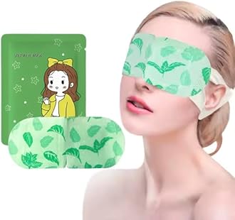 Heated Eye Mask, 3 Packs Masks for Dark Circles and Puffiness Dry Eyes Stress Relief Disposable Steam Mask, Works Better with Eye Cream, Portable for Beauty Personal Care - Unscented