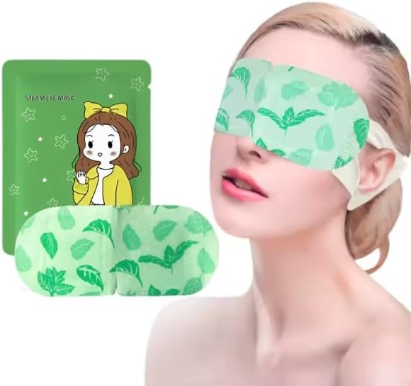 Heated Eye Mask, 3 Packs Masks for Dark Circles and Puffiness Dry Eyes Stress Relief Disposable Steam Mask, Works Better with Eye Cream, Portable for Beauty Personal Care - Unscented