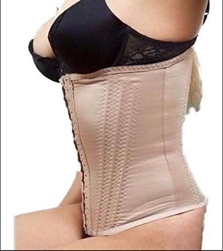 Cinta Modeladora Faixa Abdominal Persona 3 com 14 Barbatanas (GG, PRETO)