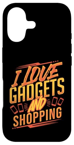 Funny Tech Gadget Lover �V���b�s���O���[���A �I�^�N�ƃR�[�_�[���� �X�}�z�P�[�X iPhone 17 �p