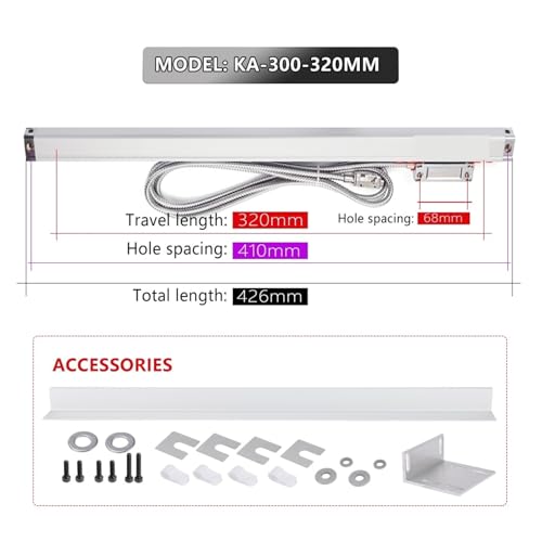 Linear Scale Encoder 0.005mm para máquina torno fresadora miniatura 2