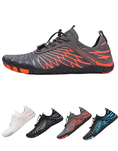 Grounded Barefoot Shoes for Women and Men – 2025 Mesh Grounding Footwear with Rubber Sole, Wide Toe Box, Non-Slip, Lightweight & Breathable