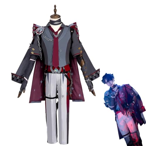MZXDY Wriothesley Cosplay Costume, Genshin Impact Role Play Outfit for